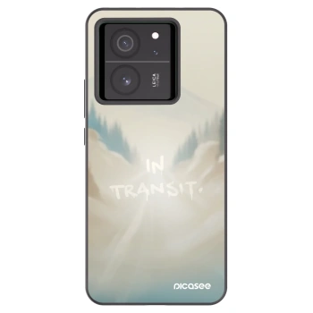 Picasee crna silikonska maskica za Xiaomi 13T - IN TRANSIT