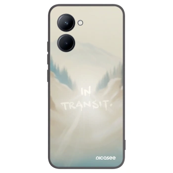 Picasee crna silikonska maskica za Realme C33 (2023) - IN TRANSIT