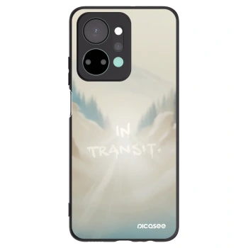 Picasee crna silikonska maskica za Honor X7a - IN TRANSIT
