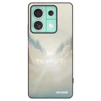 Picasee crna silikonska maskica za Xiaomi Redmi Note 13 5G - IN TRANSIT
