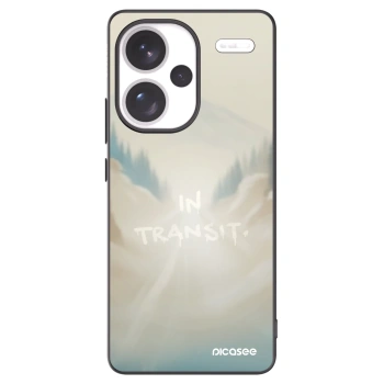 Picasee crna silikonska maskica za Xiaomi Redmi Note 13 Pro+ 5G - IN TRANSIT