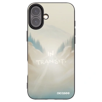 Picasee crna silikonska maskica za Apple iPhone 16 Plus - IN TRANSIT