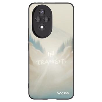 Picasee crna silikonska maskica za Honor 200 5G - IN TRANSIT