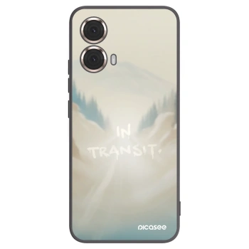 Picasee crna silikonska maskica za Motorola Moto G85 - IN TRANSIT
