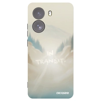 Picasee crna silikonska maskica za Xiaomi Poco X7 - IN TRANSIT