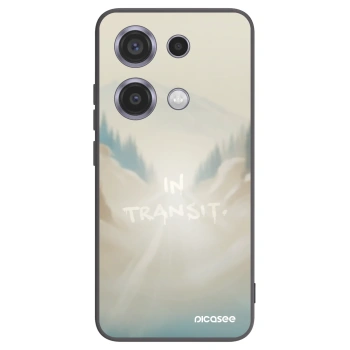 Picasee crna silikonska maskica za Xiaomi Redmi Note 14S - IN TRANSIT