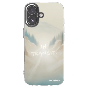 Picasee silikonska prozirna maskica za Apple iPhone 17 - IN TRANSIT