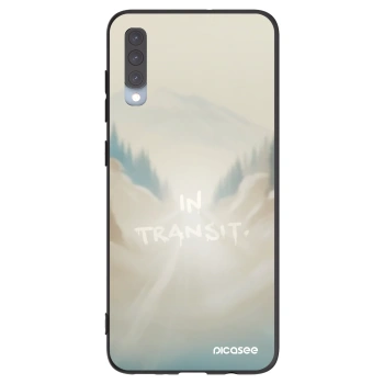 Picasee crna silikonska maskica za Samsung Galaxy A70 A705F - IN TRANSIT