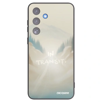 Picasee crna silikonska maskica za Samsung Galaxy S25 FE 5G - IN TRANSIT