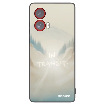 Picasee crna silikonska maskica za Motorola Edge 50 Fusion - IN TRANSIT