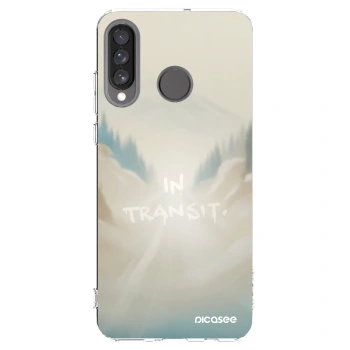Picasee silikonska prozirna maskica za Huawei P30 Lite - IN TRANSIT
