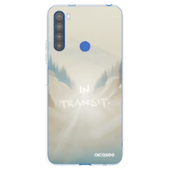 Picasee silikonska prozirna maskica za Xiaomi Redmi Note 8T - IN TRANSIT