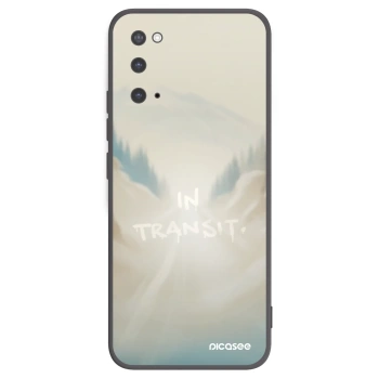 Picasee crna silikonska maskica za Samsung Galaxy S20 G980F - IN TRANSIT