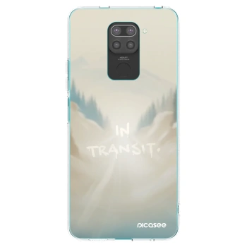 Picasee crna silikonska maskica za Xiaomi Redmi Note 9 - IN TRANSIT