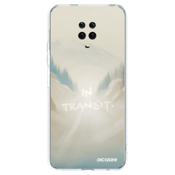 Picasee silikonska prozirna maskica za Xiaomi Redmi Note 9S - IN TRANSIT