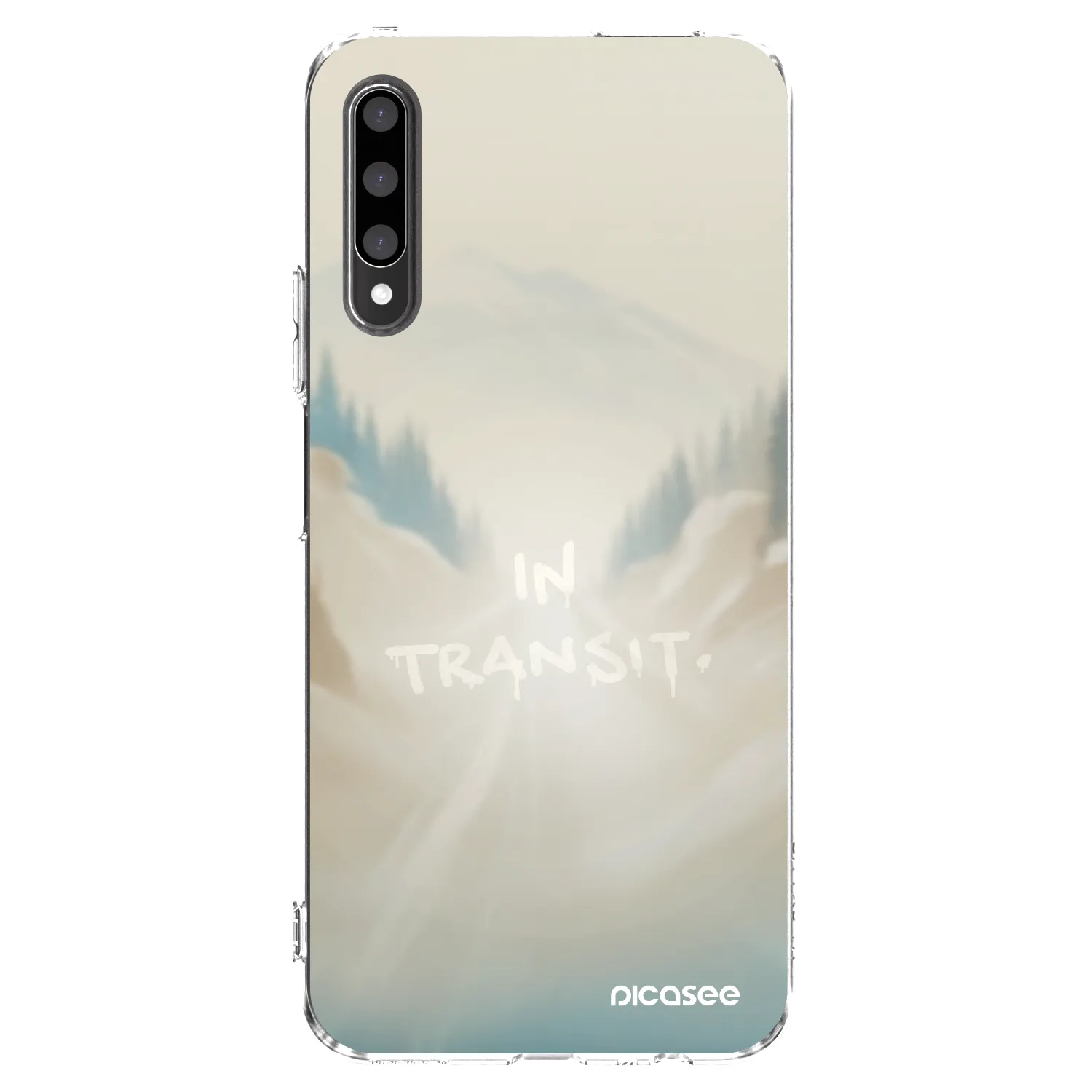 Picasee silikonska prozirna maskica za Honor 9X Pro - IN TRANSIT