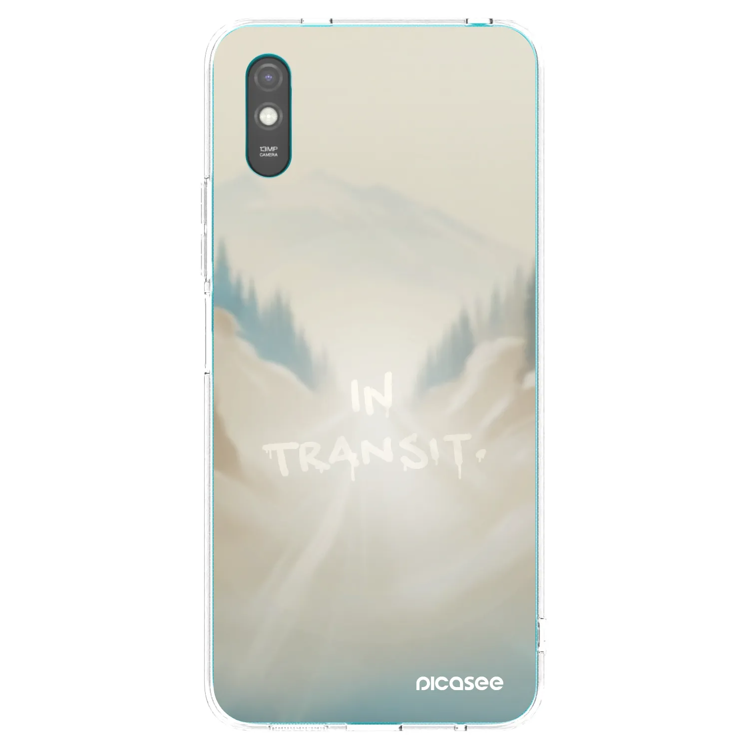 Picasee silikonska prozirna maskica za Xiaomi Redmi 9A - IN TRANSIT