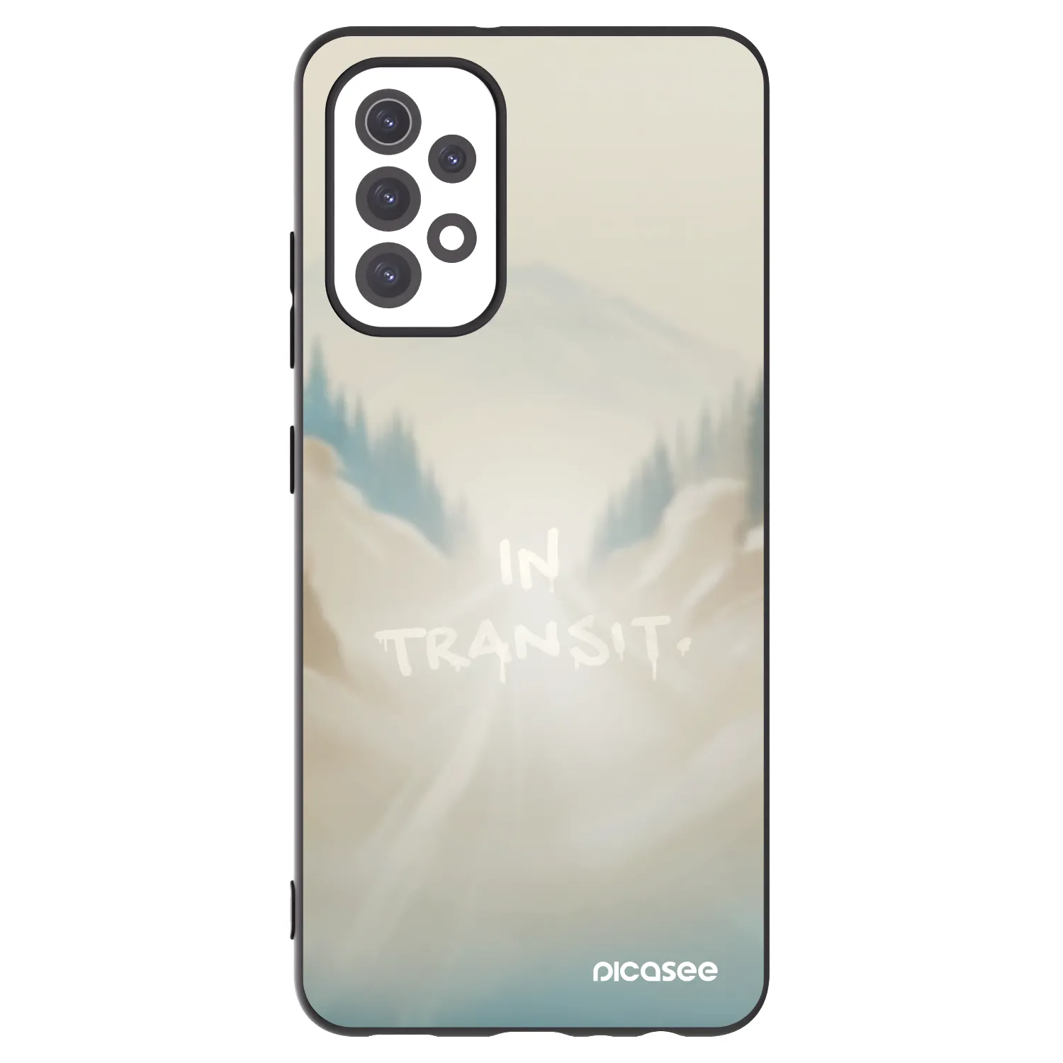 Picasee crna silikonska maskica za Samsung Galaxy A32 5G A326B - IN TRANSIT