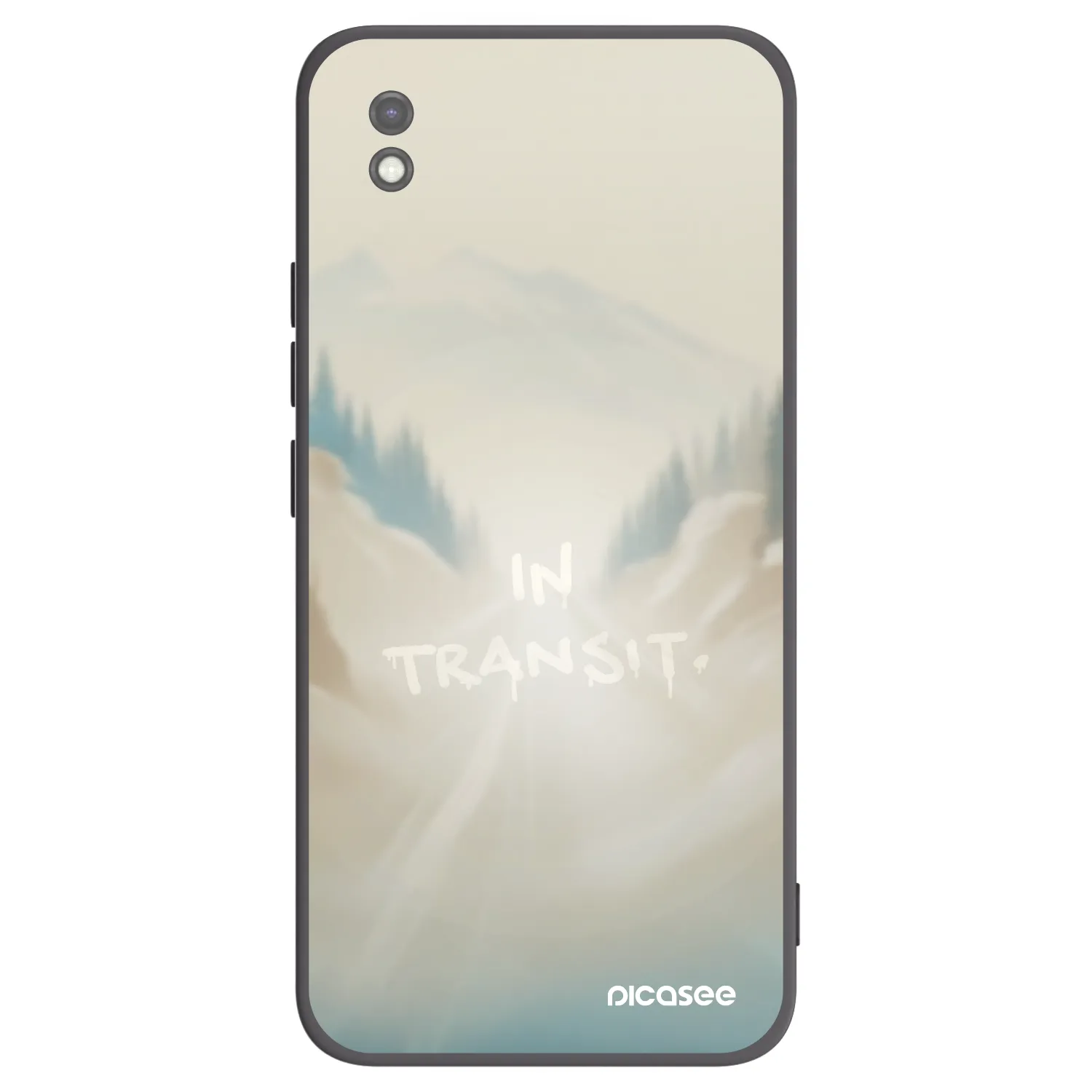 Picasee crna silikonska maskica za Xiaomi Redmi 9AT - IN TRANSIT