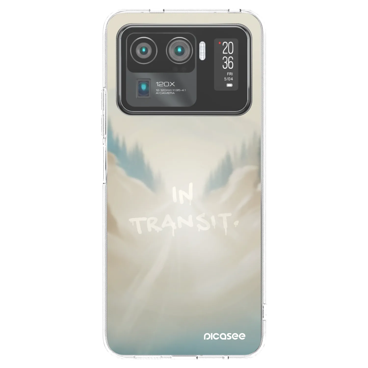 Picasee silikonska prozirna maskica za Xiaomi Mi 11 Ultra - IN TRANSIT