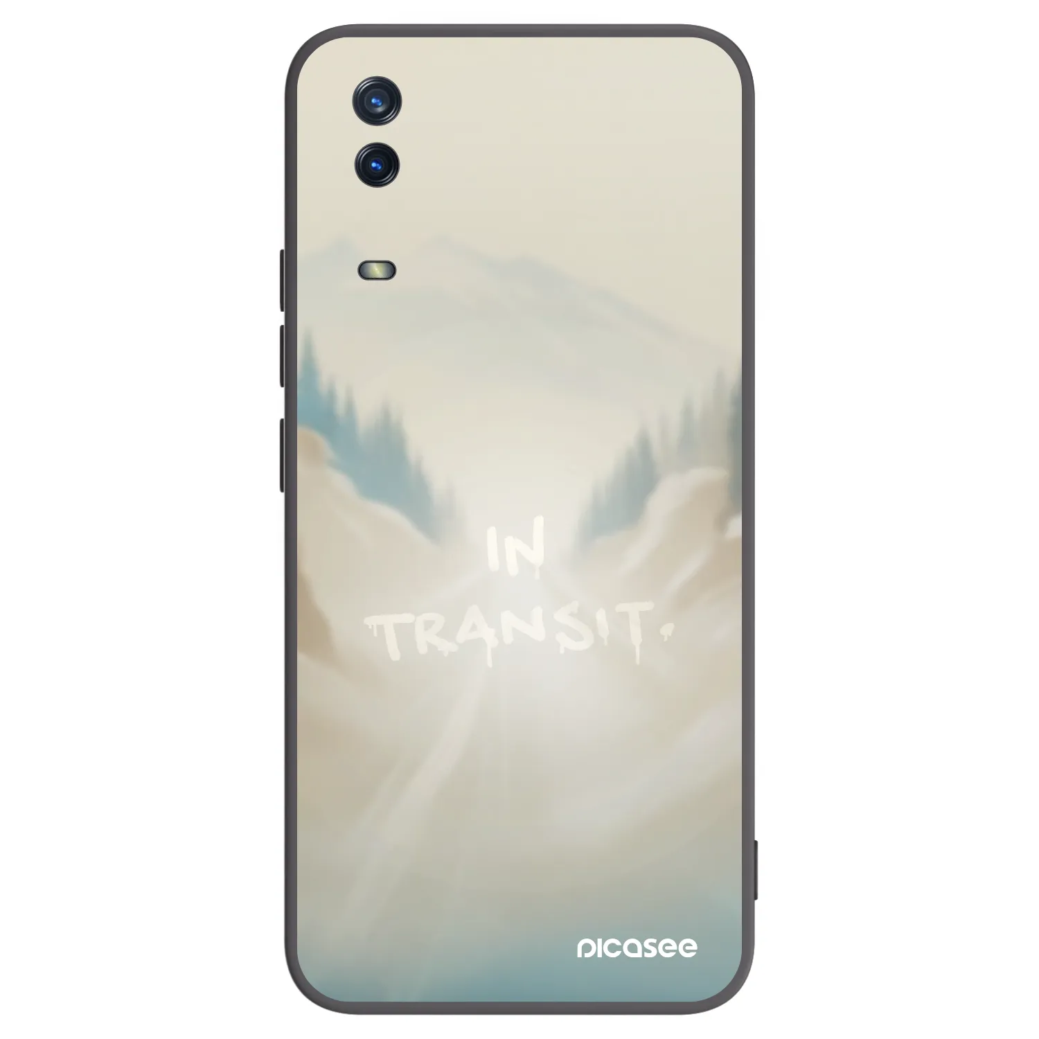 Picasee crna silikonska maskica za Vivo Y11s - IN TRANSIT