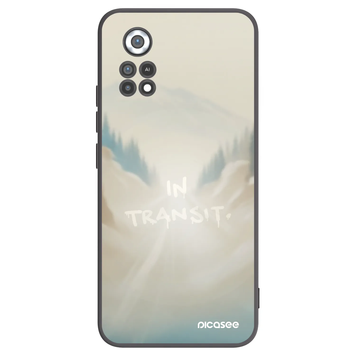 Picasee crna silikonska maskica za Xiaomi Poco X4 Pro 5G - IN TRANSIT