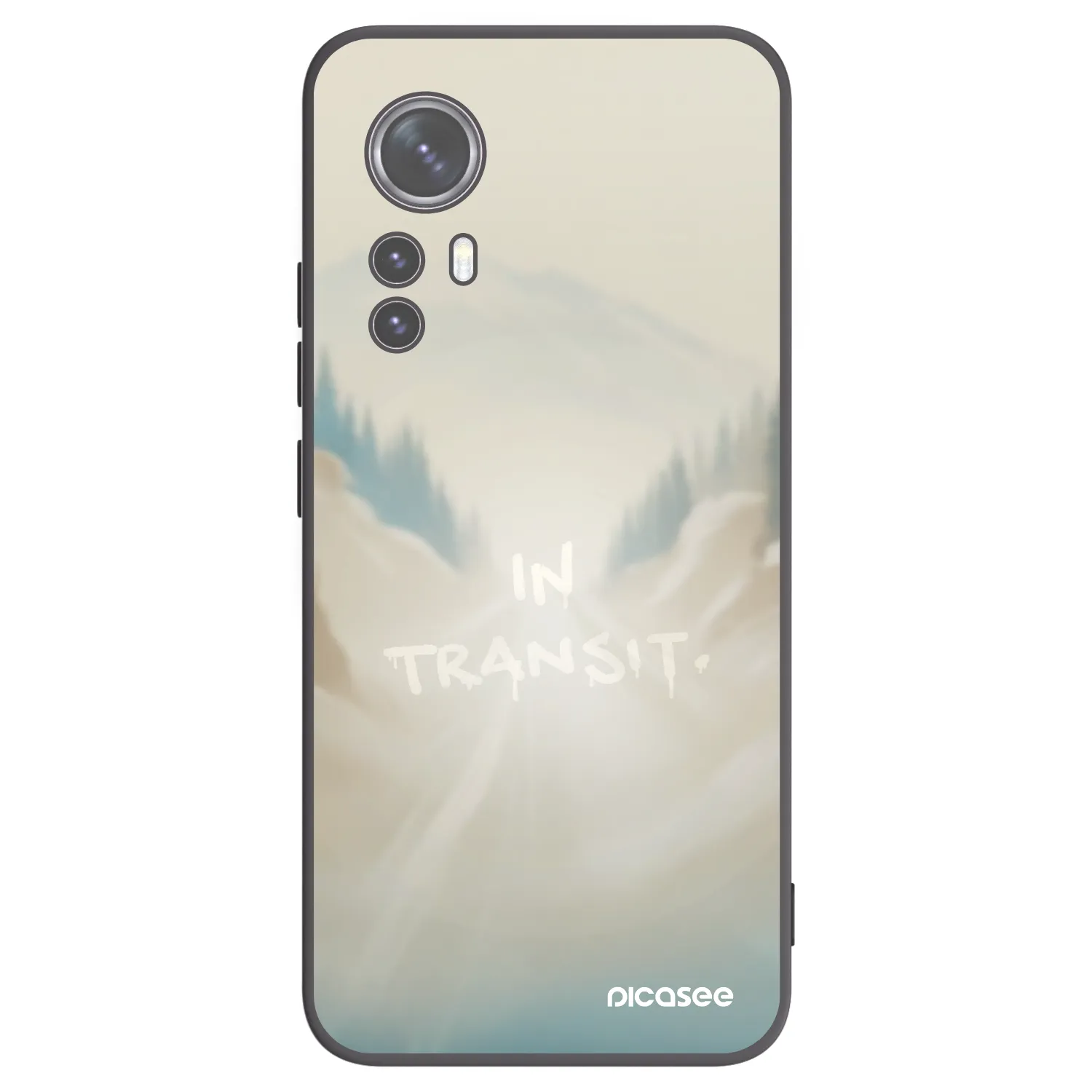 Picasee crna silikonska maskica za Xiaomi 12 - IN TRANSIT