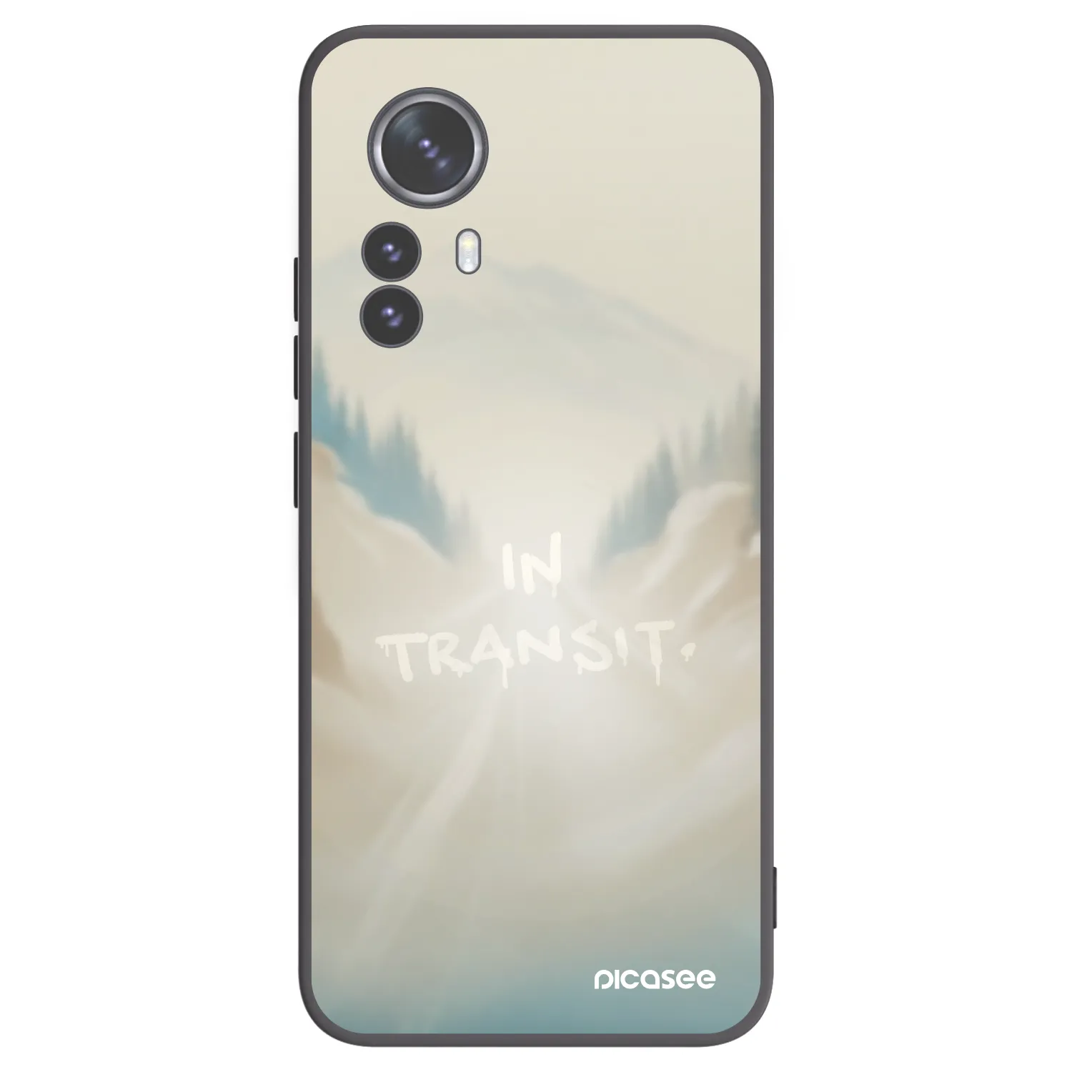 Picasee crna silikonska maskica za Xiaomi 12 Pro - IN TRANSIT