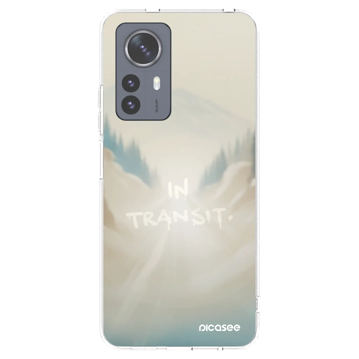 Picasee silikonska prozirna maskica za Xiaomi 12 Pro - IN TRANSIT