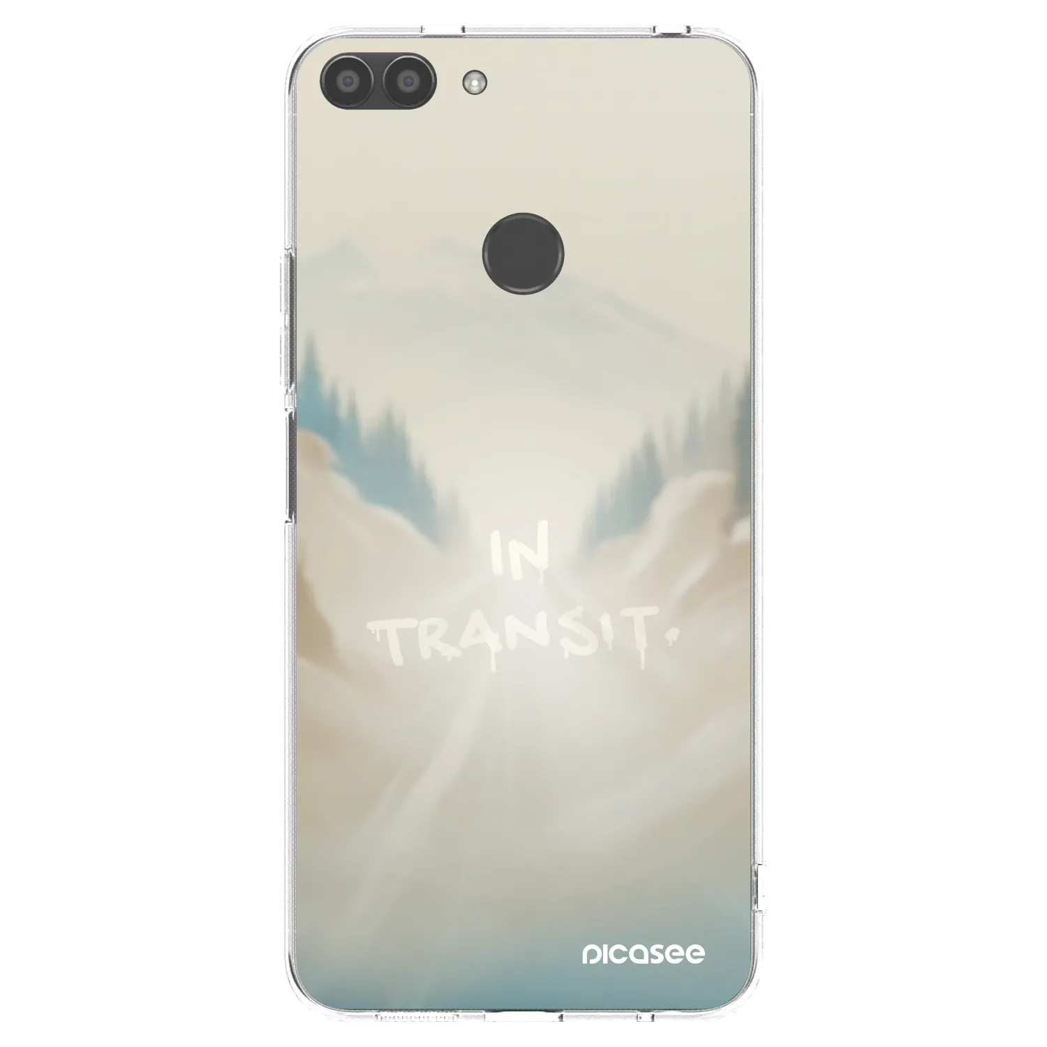 Picasee silikonska prozirna maskica za Huawei P Smart - IN TRANSIT