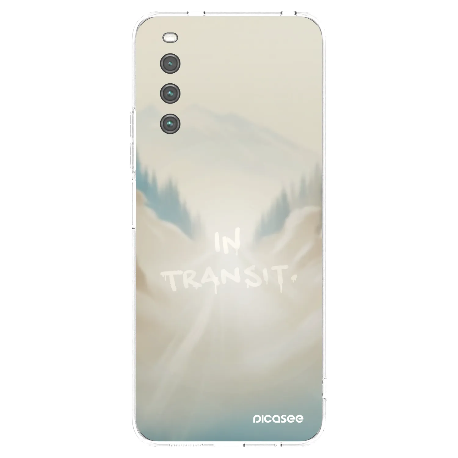 Picasee silikonska prozirna maskica za Sony Xperia 10 IV 5G - IN TRANSIT