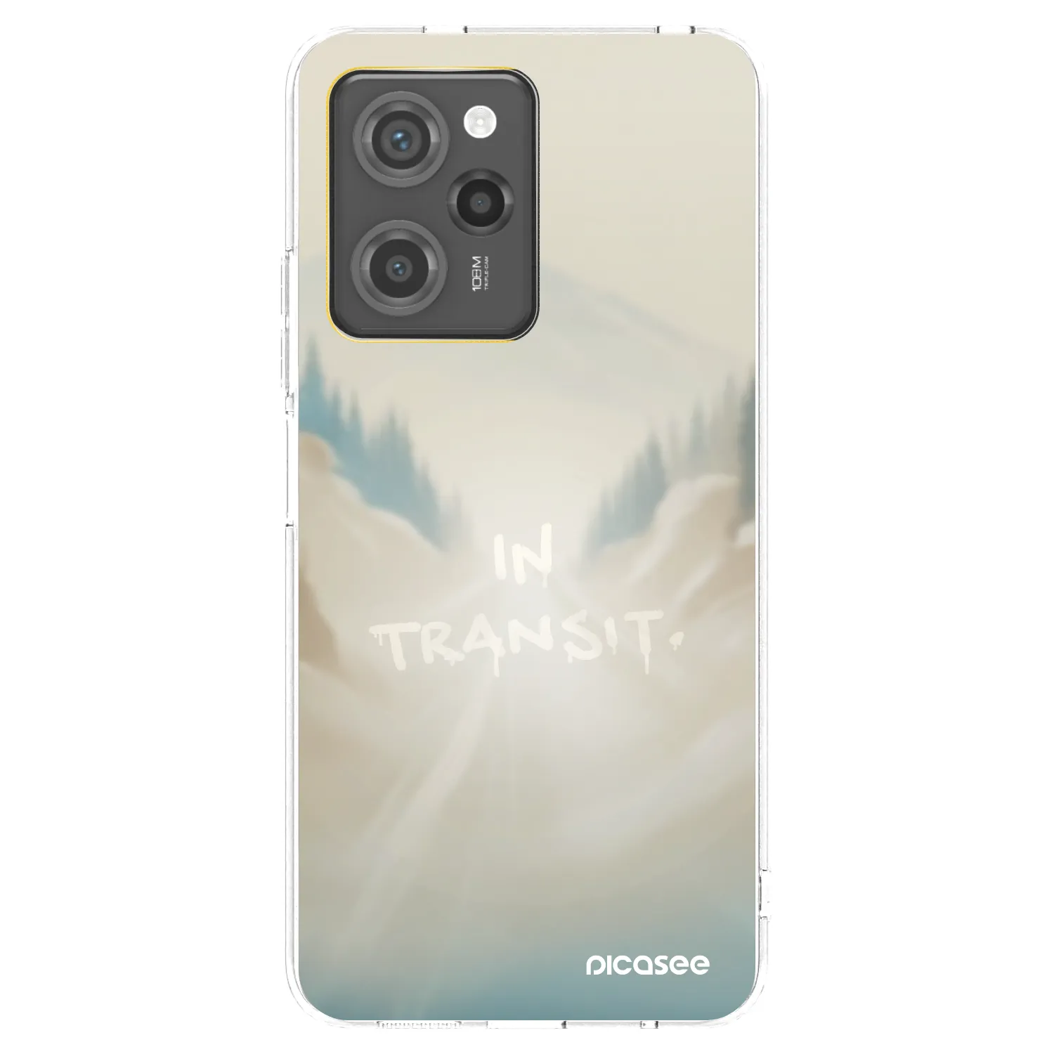 Picasee silikonska prozirna maskica za Xiaomi Poco X5 Pro - IN TRANSIT