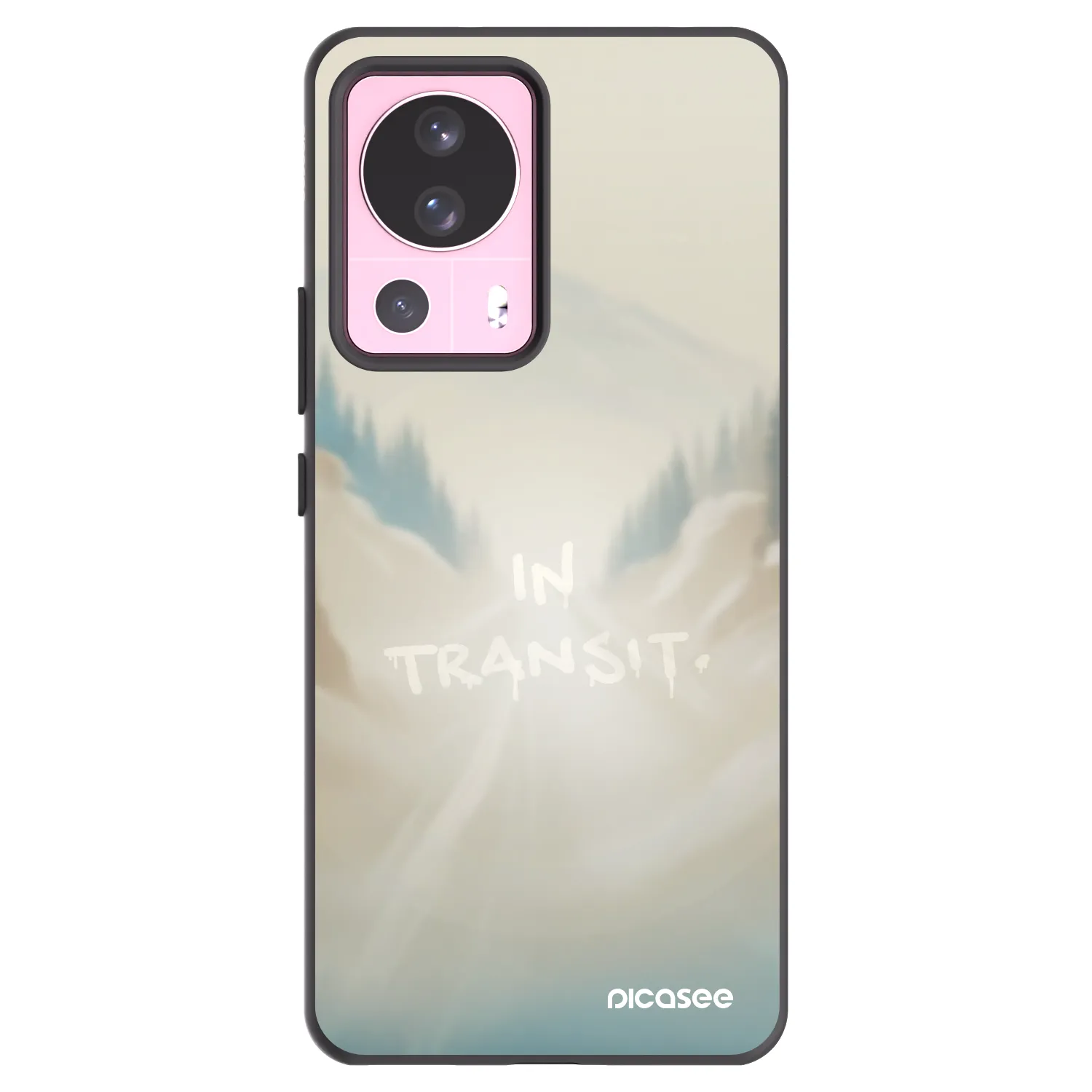 Picasee crna silikonska maskica za Xiaomi 13 Lite - IN TRANSIT