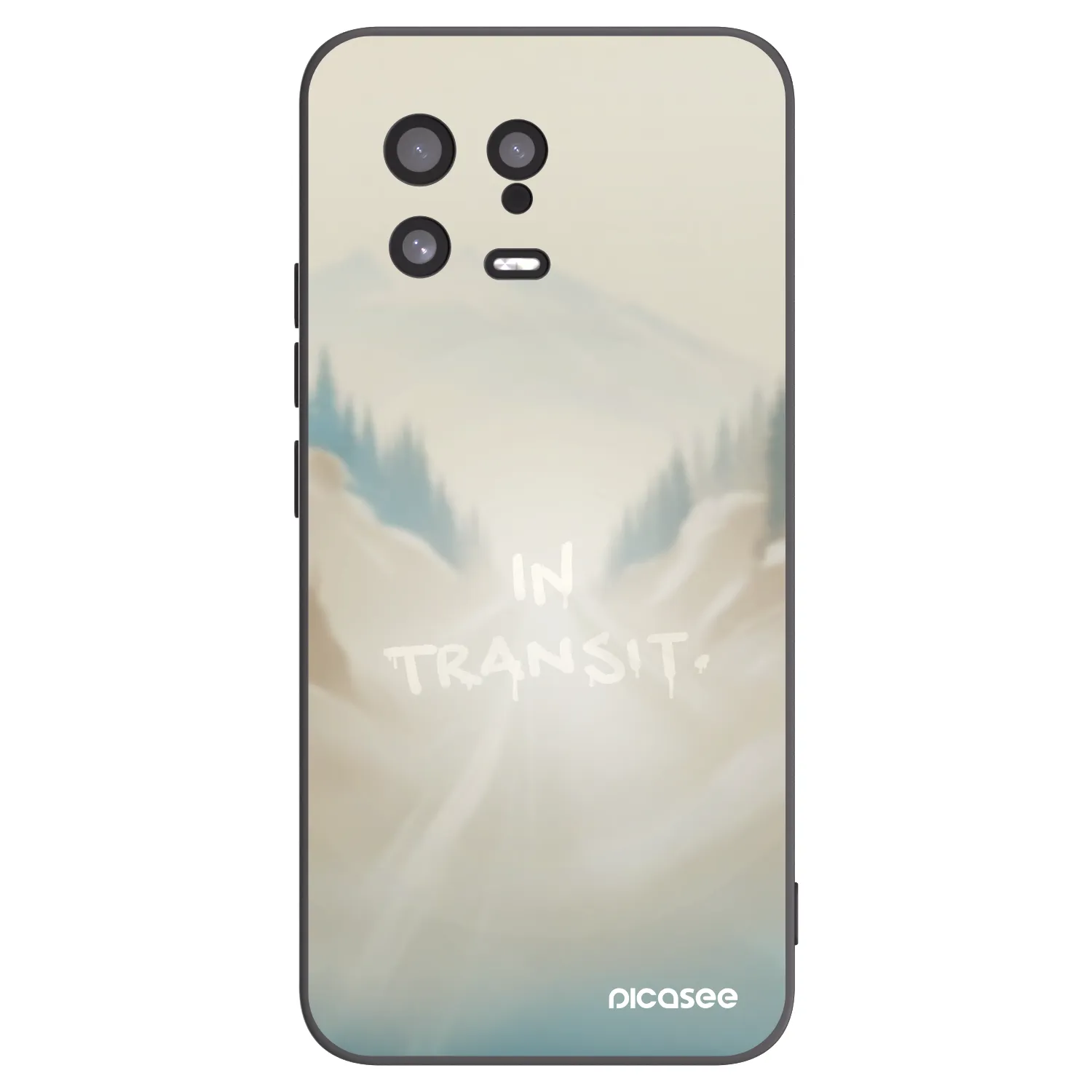 Picasee crna silikonska maskica za Xiaomi 13 - IN TRANSIT