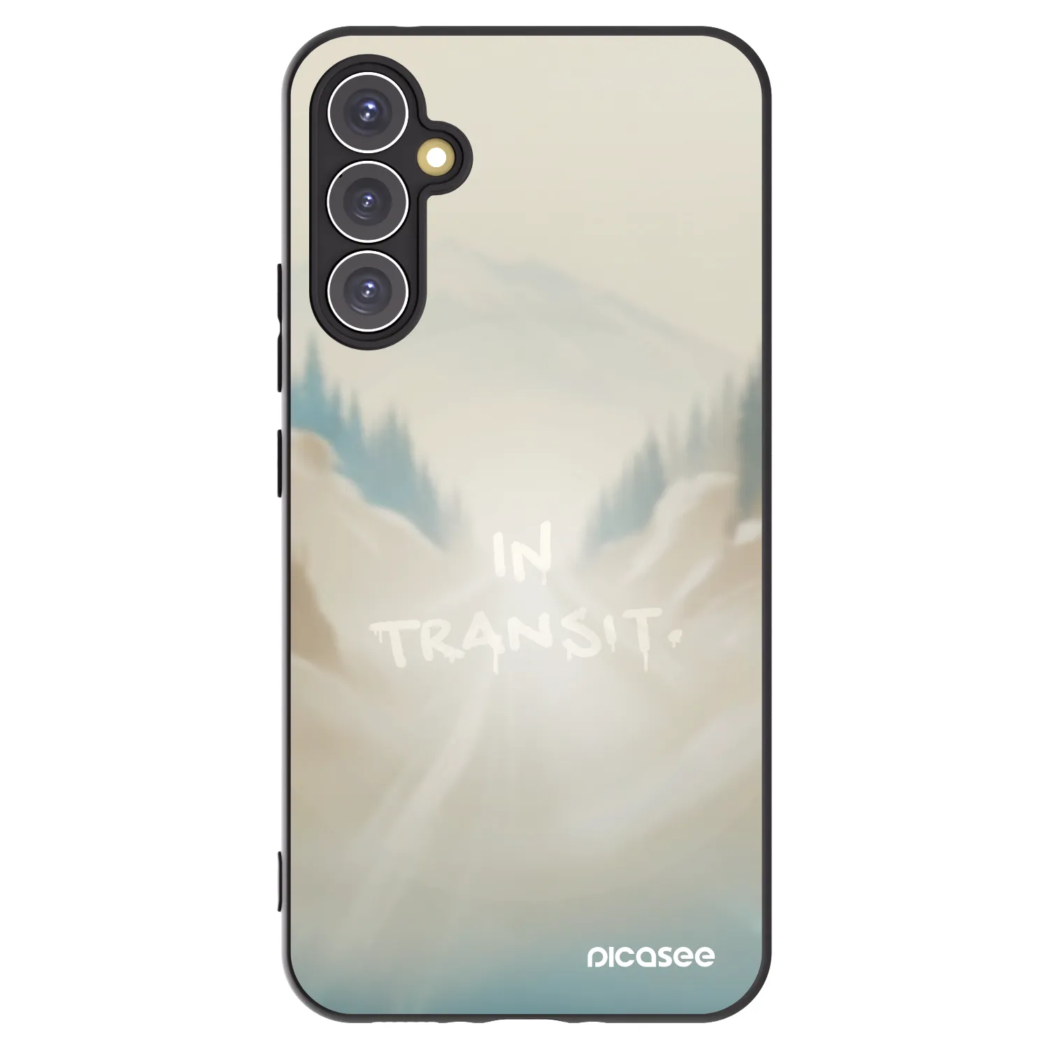 Picasee crna silikonska maskica za Samsung Galaxy A34 5G A346B - IN TRANSIT