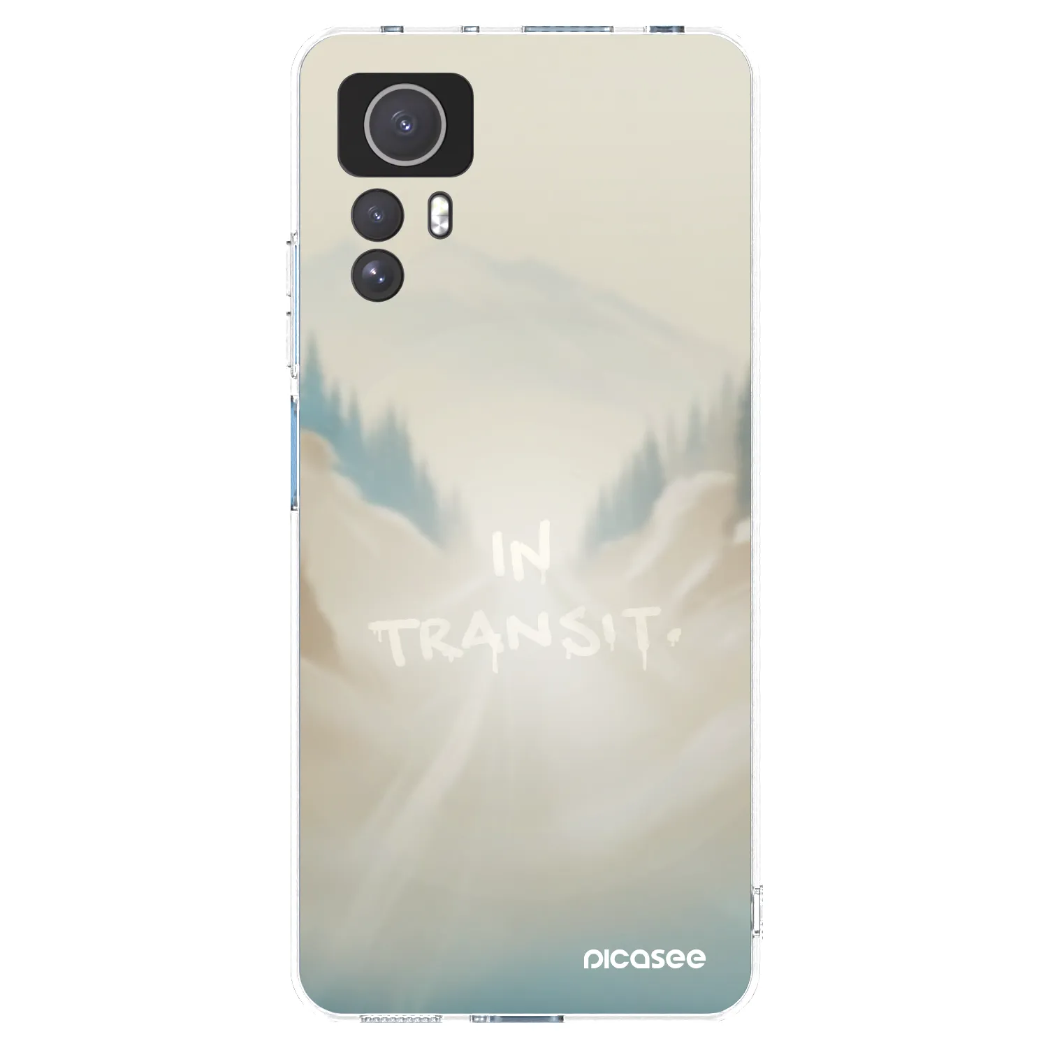 Picasee silikonska prozirna maskica za Xiaomi Redmi Note 12S - IN TRANSIT