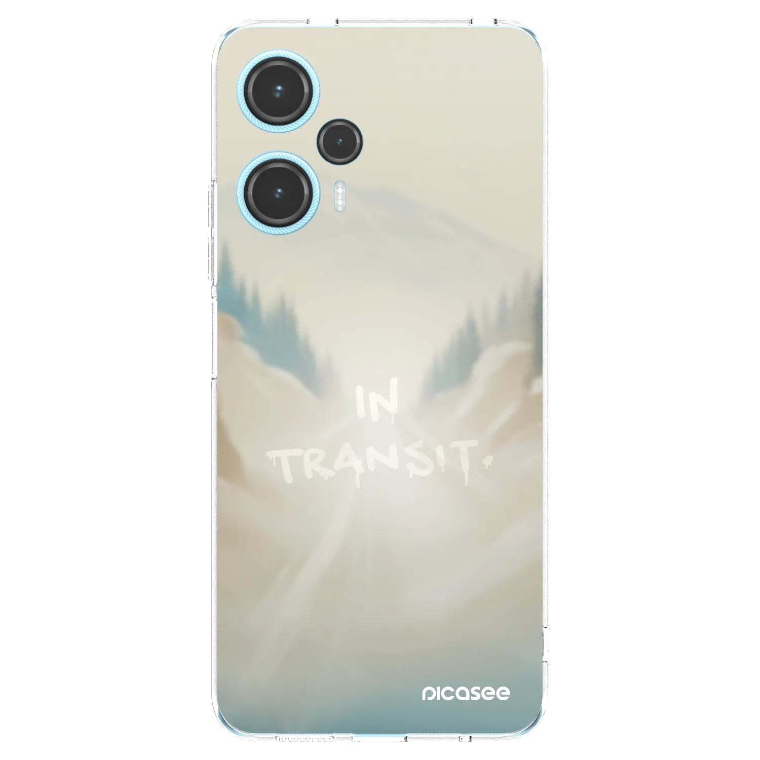 Picasee silikonska prozirna maskica za Xiaomi Poco F5 - IN TRANSIT