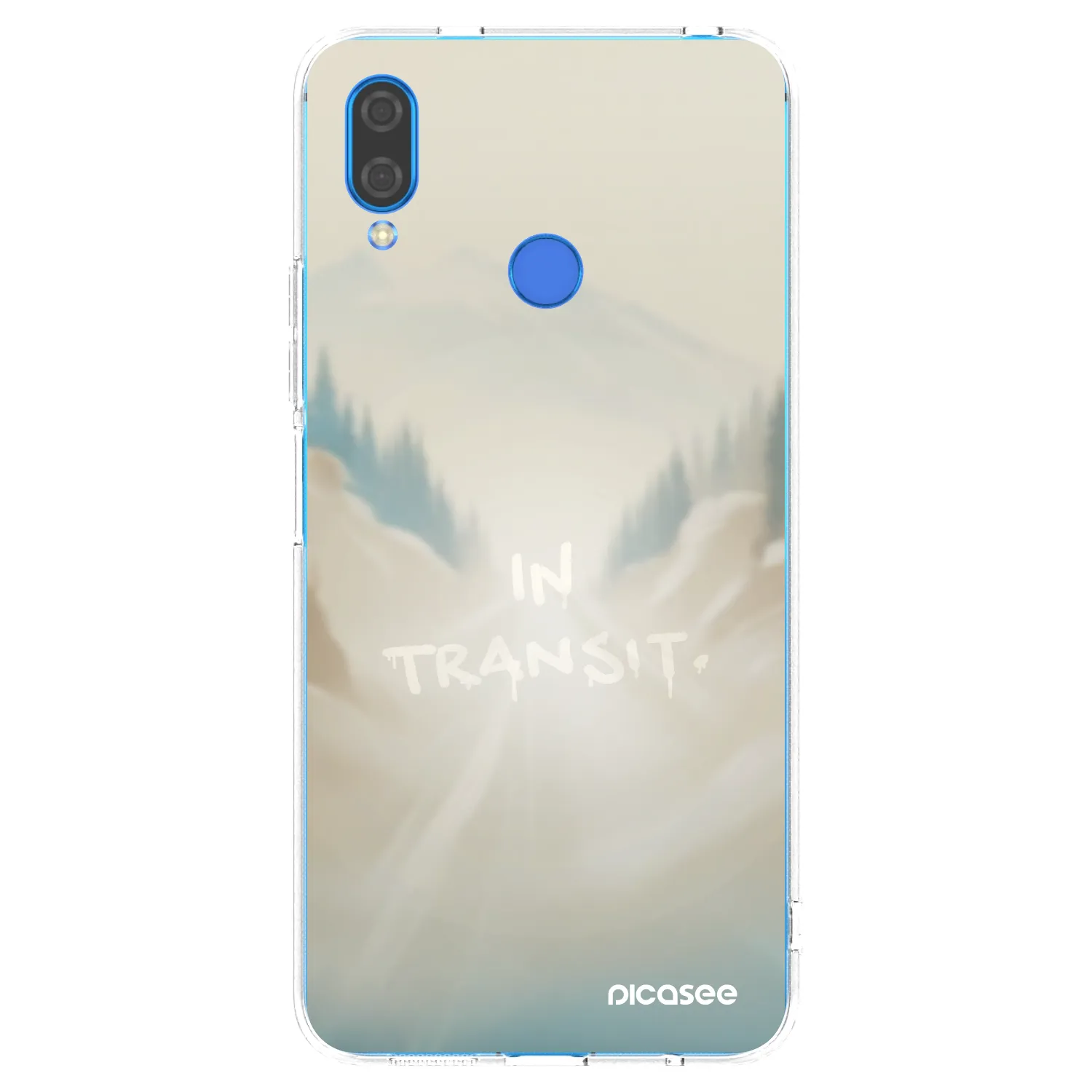 Picasee silikonska prozirna maskica za Huawei Nova 3i - IN TRANSIT