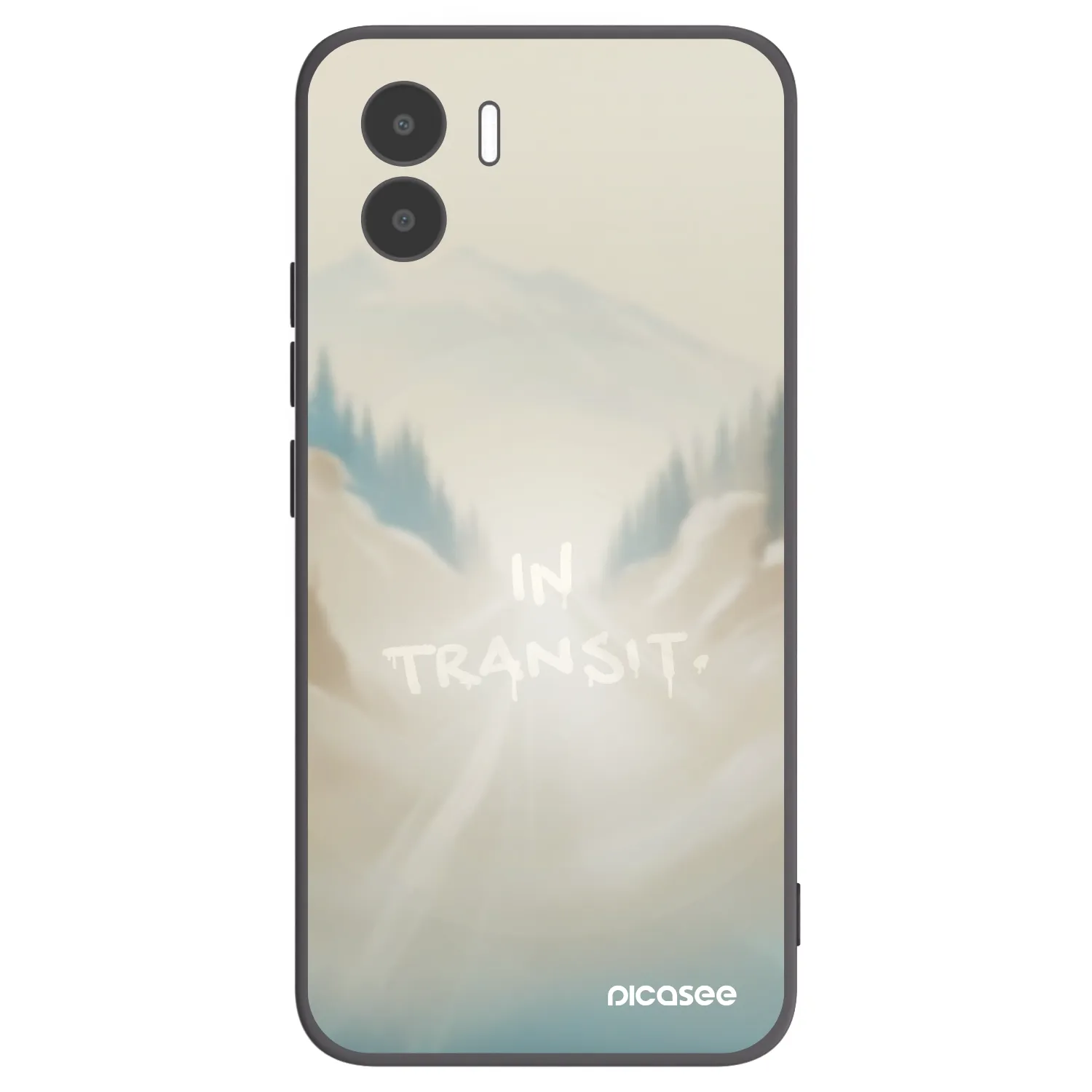 Picasee crna silikonska maskica za Xiaomi Redmi A2 - IN TRANSIT