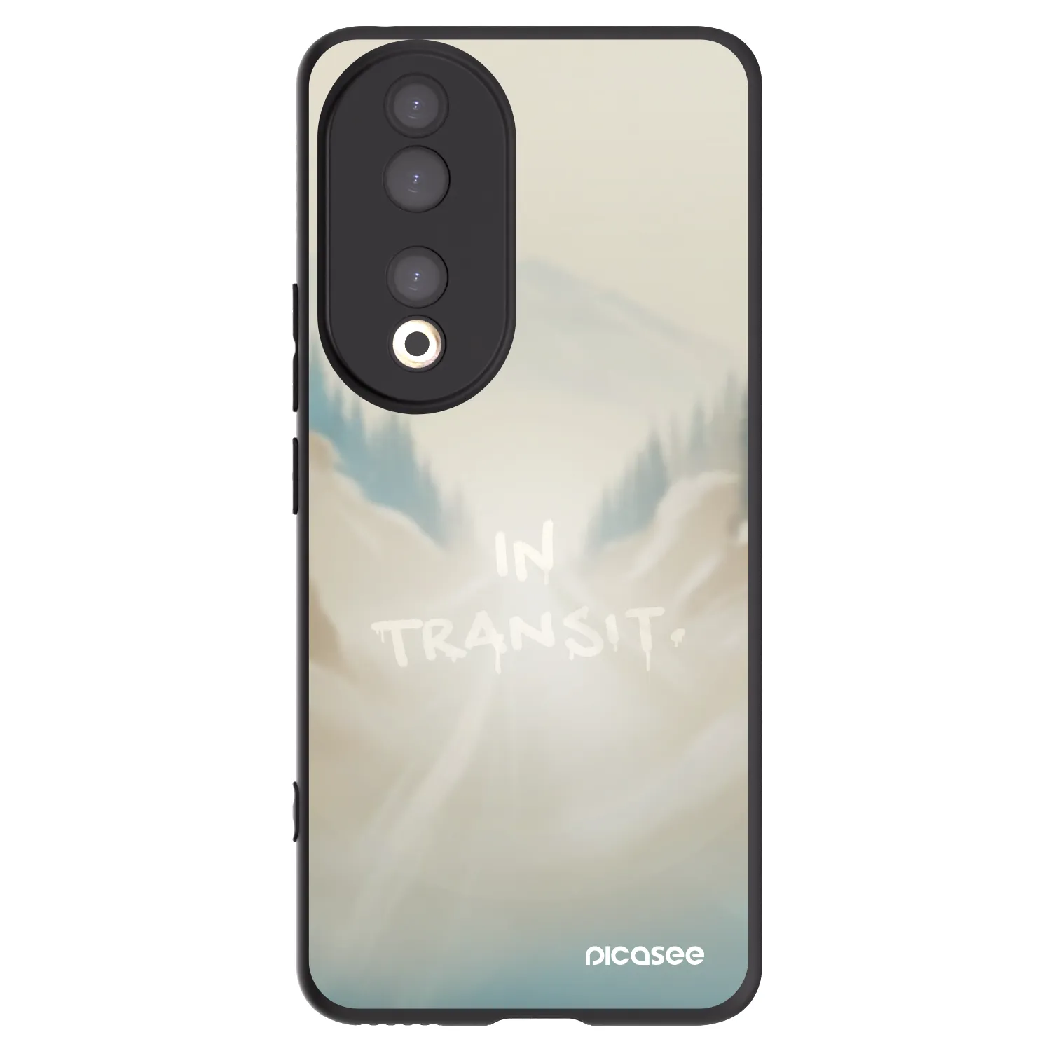 Picasee crna silikonska maskica za Honor 90 5G - IN TRANSIT