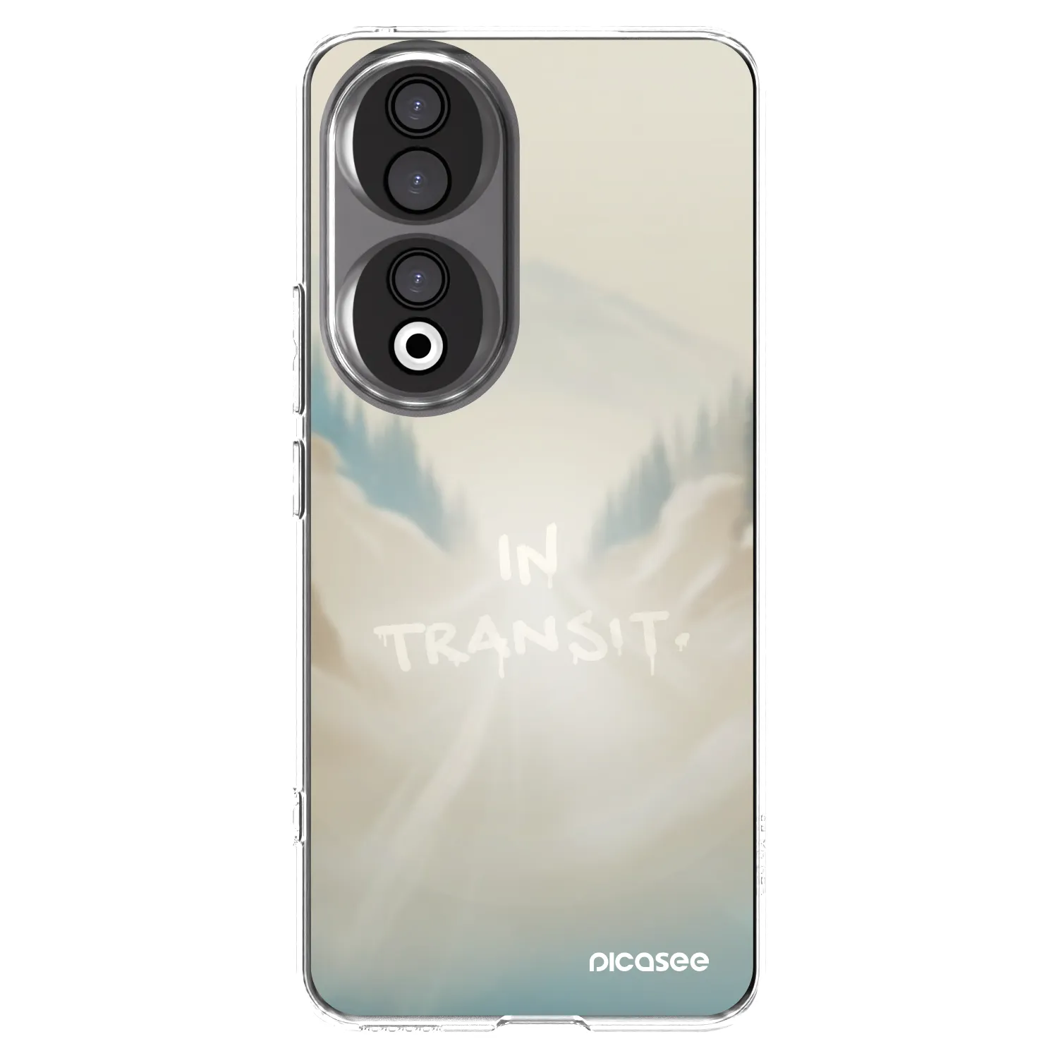 Picasee silikonska prozirna maskica za Honor 90 5G - IN TRANSIT