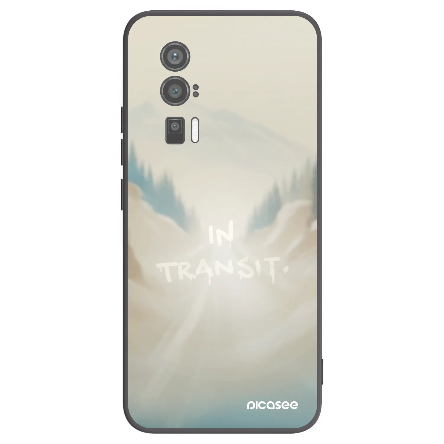 Picasee crna silikonska maskica za Xiaomi Poco F5 Pro 5G - IN TRANSIT