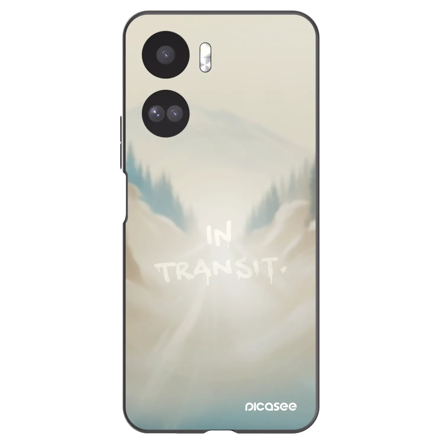 Picasee crna silikonska maskica za Honor 90 Lite 5G - IN TRANSIT