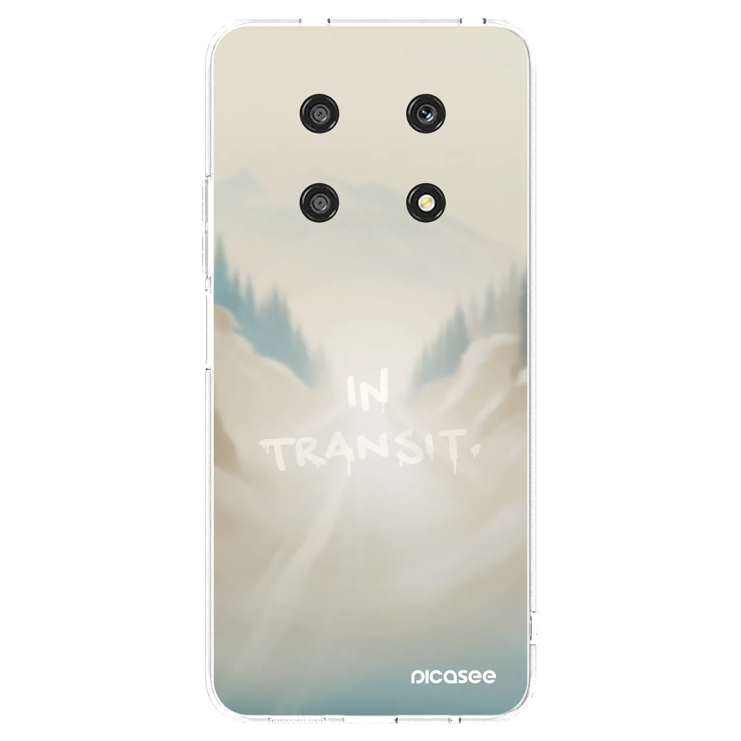 Picasee silikonska prozirna maskica za Honor Magic4 Lite 5G - IN TRANSIT