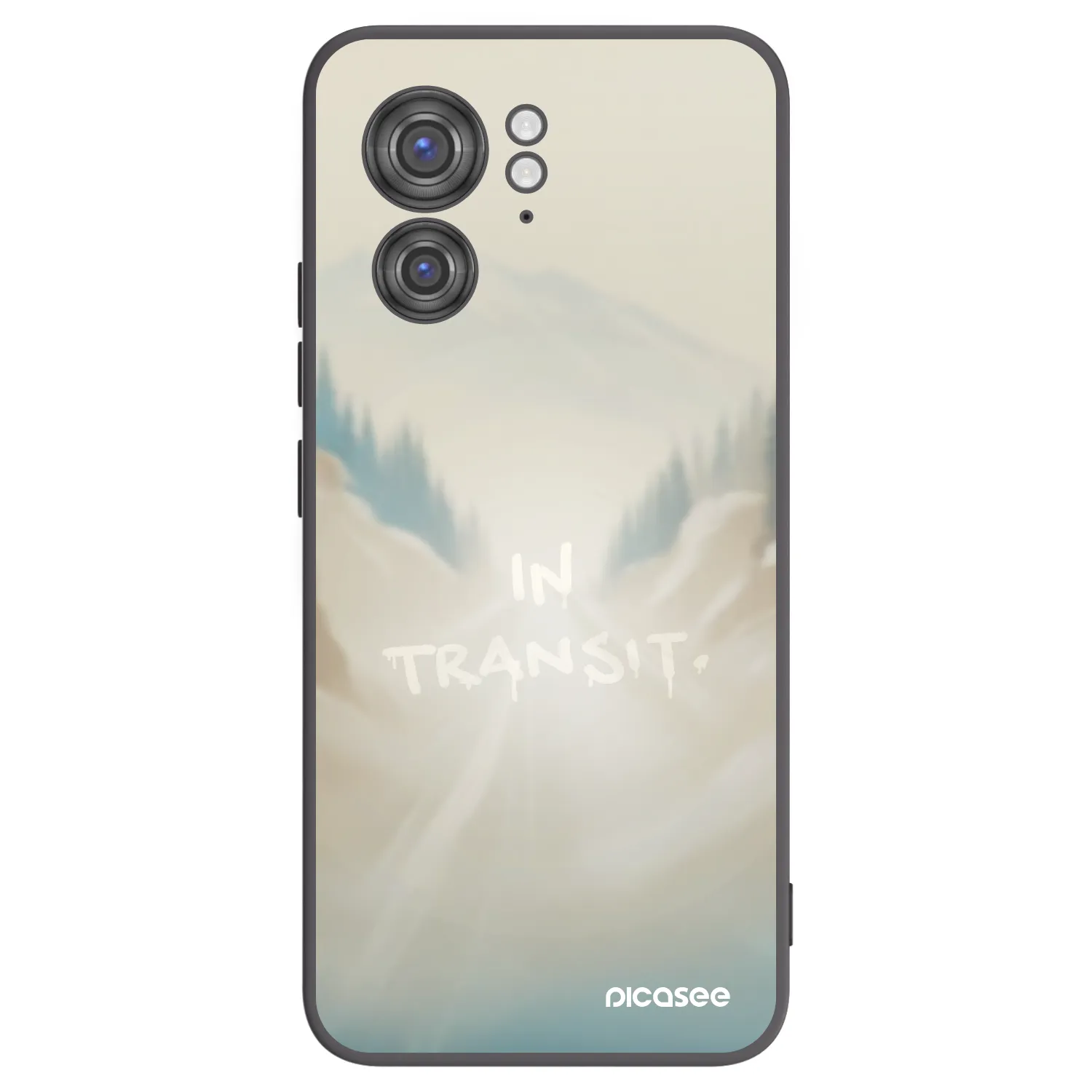 Picasee crna silikonska maskica za Motorola Edge 40 - IN TRANSIT