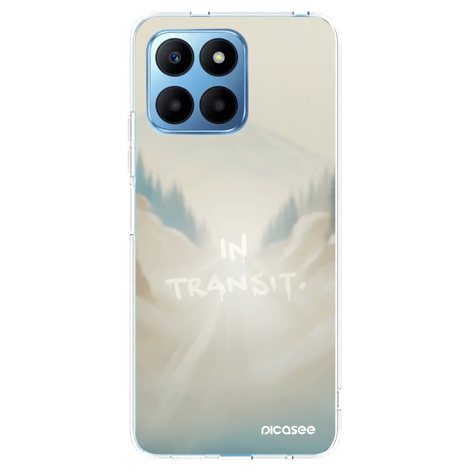 Picasee silikonska prozirna maskica za Honor 70 Lite - IN TRANSIT