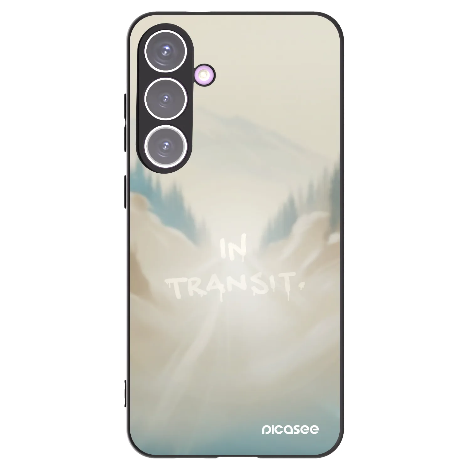 Picasee crna silikonska maskica za Samsung Galaxy S24+ S926B 5G - IN TRANSIT