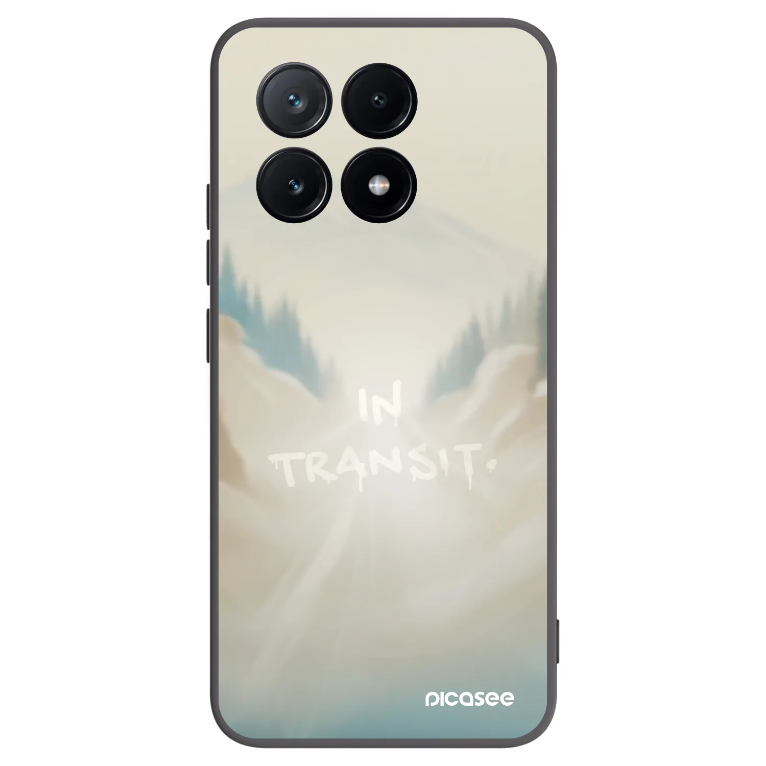 Picasee crna silikonska maskica za Xiaomi Poco X6 Pro - IN TRANSIT