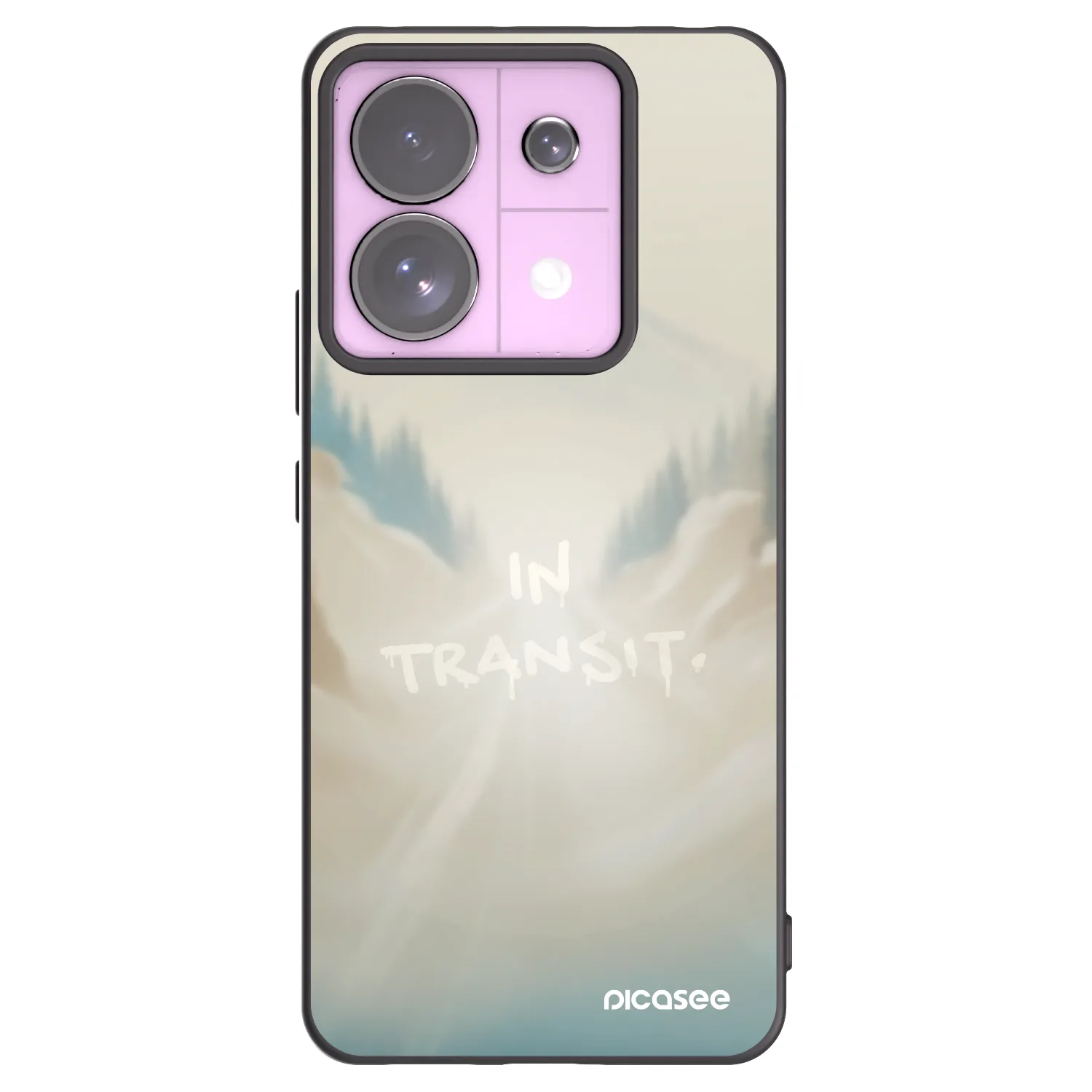 Picasee crna silikonska maskica za Xiaomi Redmi Note 13 Pro 5G - IN TRANSIT