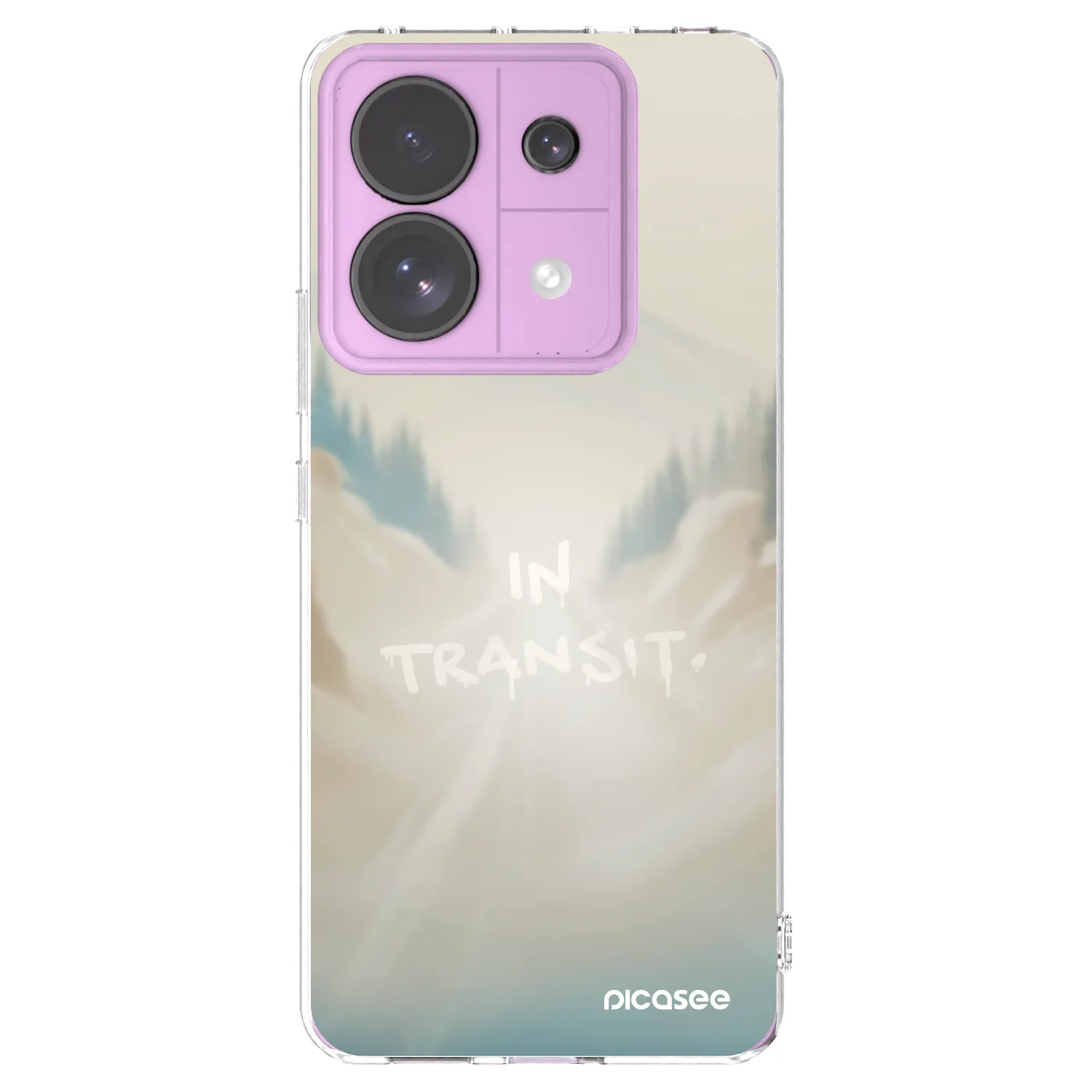 Picasee silikonska prozirna maskica za Xiaomi Redmi Note 13 Pro 5G - IN TRANSIT